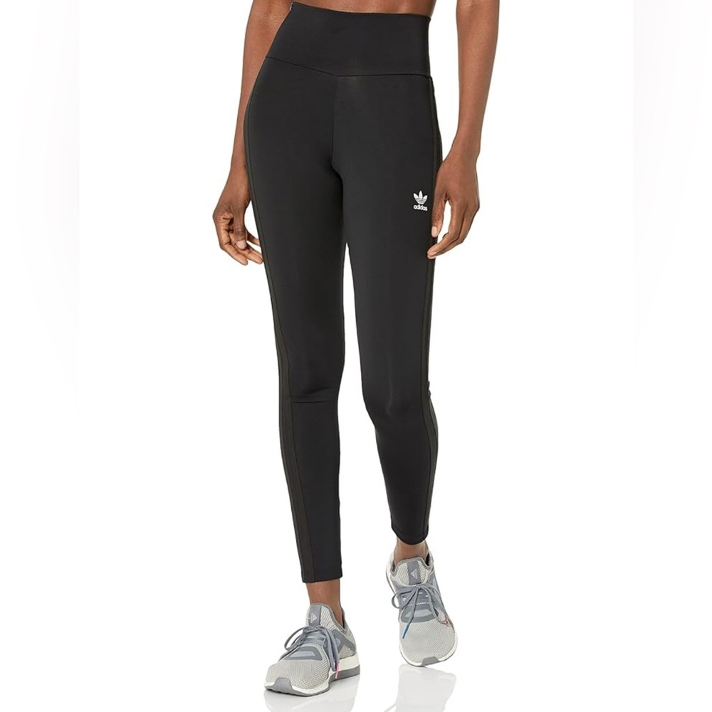 Adidas Black And White Leggings XL